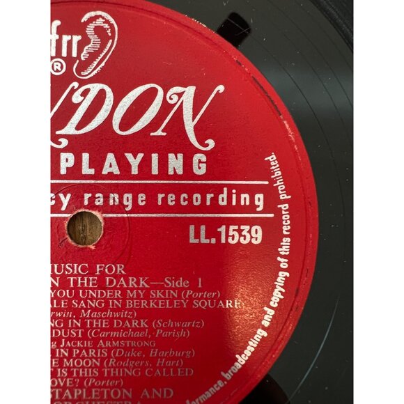 Cyril Stapleton & His Orchestra "Dancing In The Dark" Vinyl Record LL.1539 Album - Picture 4 of 6